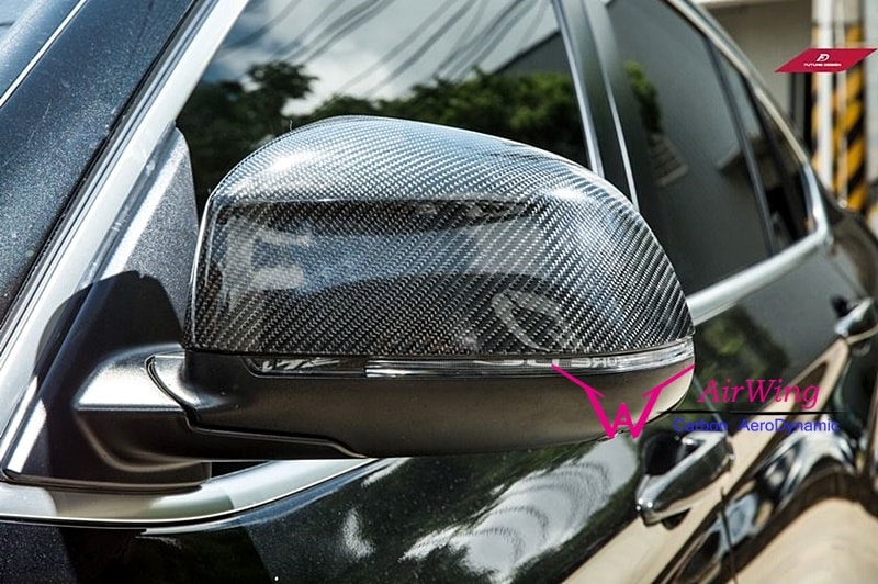 F26 X4 - Performance style Carbon mirror cover set 02